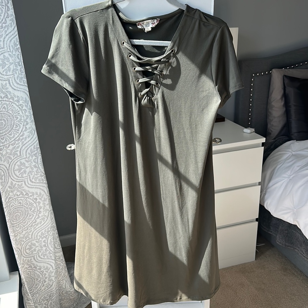 Green dress